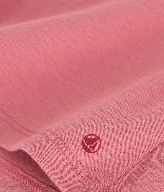 Baby-Bluse mit Kragen aus Baumwolle rosa ROSEWOOD