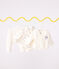 3-teiliges Baby-Set mit Wickeljacke und dazu passendem Body mit Pinguin-Motiv naturfarben MILK