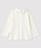 Baby-Bluse aus Baumwolle. weiss MARSHMALLOW