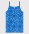 Trägershirt L’ICONIQUE aus BIO-Baumwolle für Damen blau BRASIER/weiss MULTICO