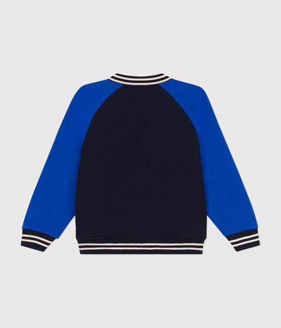 Kinder College-Jacke aus Molton für Jungen SMOKING/ CALVIN