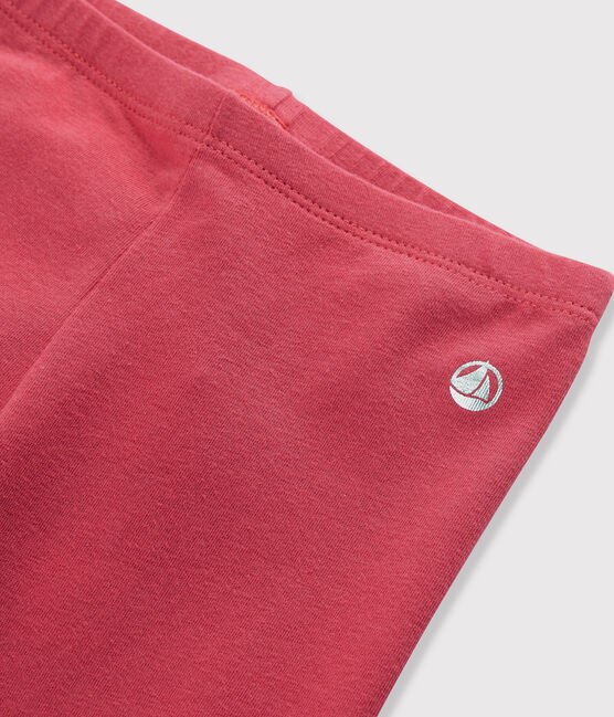 Kinder-Leggings aus Jerseystoff für Mädchen rosa POPPY