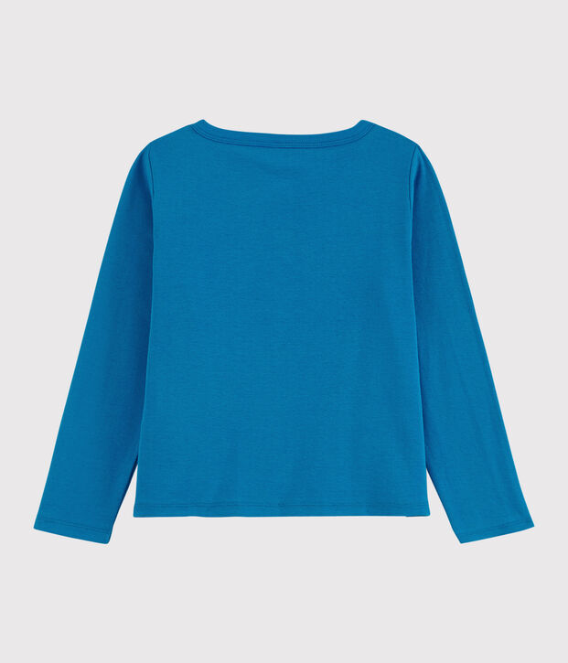 Kinder-Cardigan aus Baumwolle f&uuml;r M&auml;dchen blau