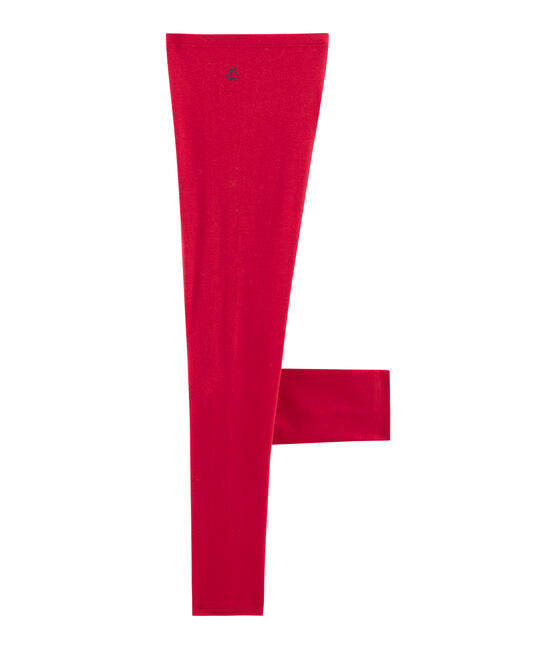 Kinder-Legging Mädchen rot TERKUIT