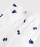 Kinderpyjama aus Fleece für Jungen weiss MARSHMALLOW/blau MEDIEVAL CN