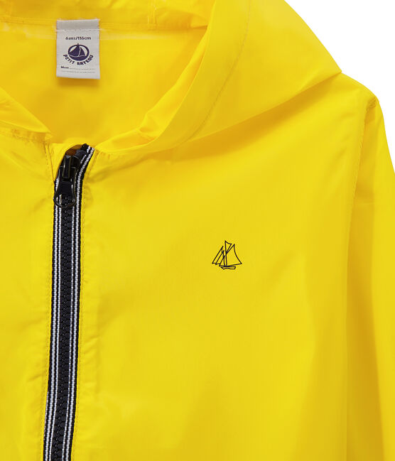 Kinder-Windbreaker JAUNE