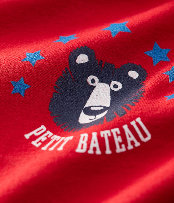 Baby-T-Shirt für Jungen rot TERKUIT
