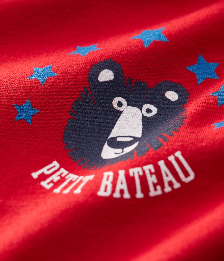 Baby-T-Shirt f&uuml;r Jungen rot TERKUIT