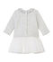 Baby Mädchen Kleid mit langen Ärmeln grau BELUGA CHINE