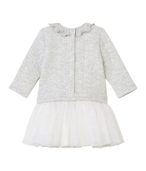 Baby M&auml;dchen Kleid mit langen &Auml;rmeln BELUGA CHINE
