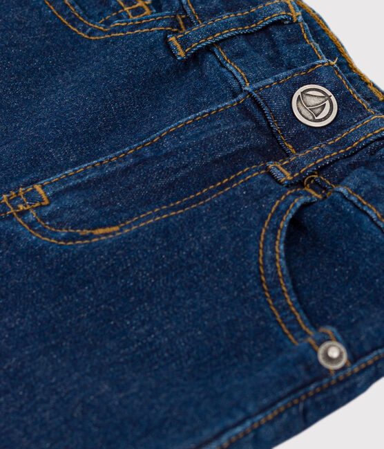 Gerade geschnittene Kinderhose aus Denim für Jungen blau DENIM BRUT