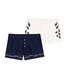 Set mit 2 Boxershorts für Damen/Herren Christoph Rumpf x Petit Bateau