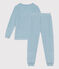 Kinderpyjama aus Nicki blau ENNEIGE