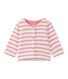 Gestreifter Baby-Mädchen-Cardigan