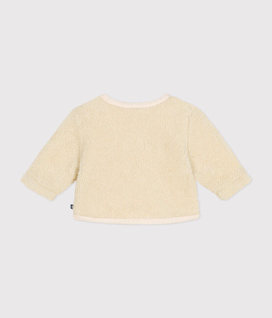 Baby-Jacke aus Sherpastoff naturfarben AVALANCHE