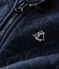 Baby-Cardigan aus gestepptem Doppeljersey für Jungen blau SMOKING CN