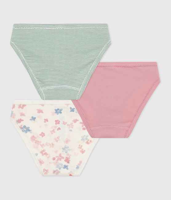 Set Kinder-Slips aus Baumwolle mit Blumenmuster variante 1