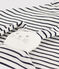 KUSCHELTIER MATROSENSTREIFEN AUS BAUMWOLLE weiss MARSHMALLOW/blau SMOKING