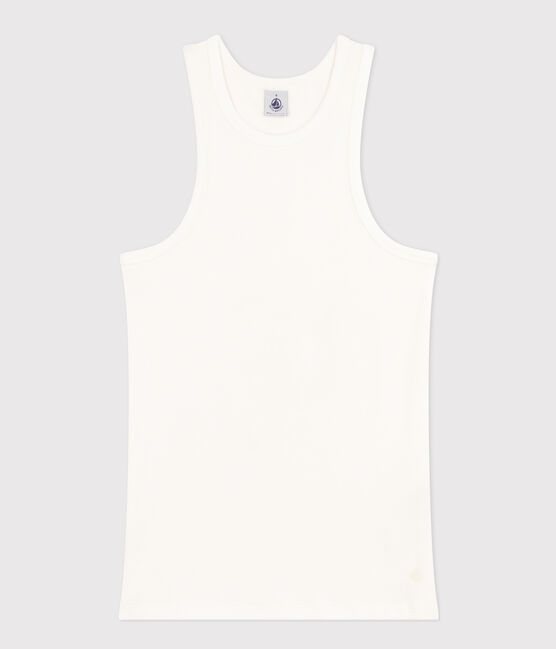 Damen-Tanktop aus Baumwolle weiss ECUME