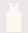 Damen-Tanktop aus Baumwolle weiss ECUME