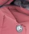 Einfarbige Kinder-Winterjacke rosa