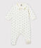 Baby Jungen Bodyjama aus Baumwoll Nicki mit Print weiss MARSHMALLOW/weiss MULTICO