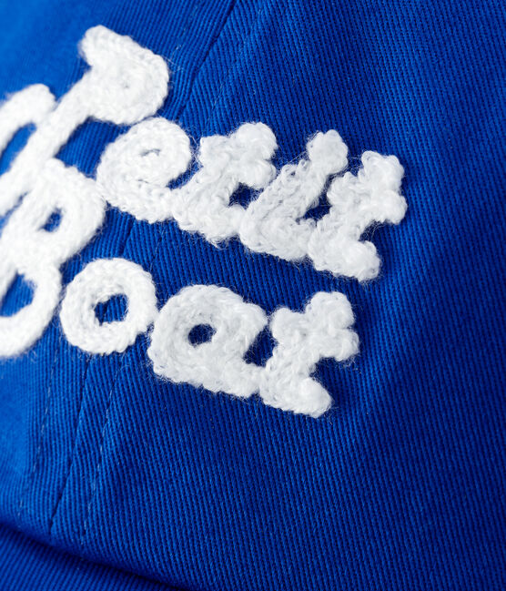 Besticktes Kinder-Cap blau DELFT