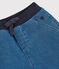 Bermudas aus umweltfreundlichem Denim für Jungen blau DENIM BLEU DELAVE