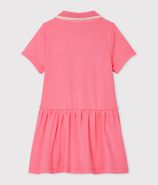 Baby-Polokleid für Mädchen rosa CUPCAKE