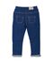 Baby-hose unisex aus strick im denimlook blau MEDIEVAL/beige ECRU CN