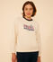 Damen-Sweatshirt aus Molton naturfarben AVALANCHE