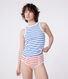 Damen-Tanktop L’Iconique aus gestreifter Baumwolle