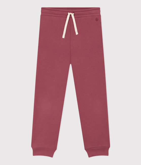 Kinder-Jogginghose aus Molton für Mädchen braun JUKE BOX