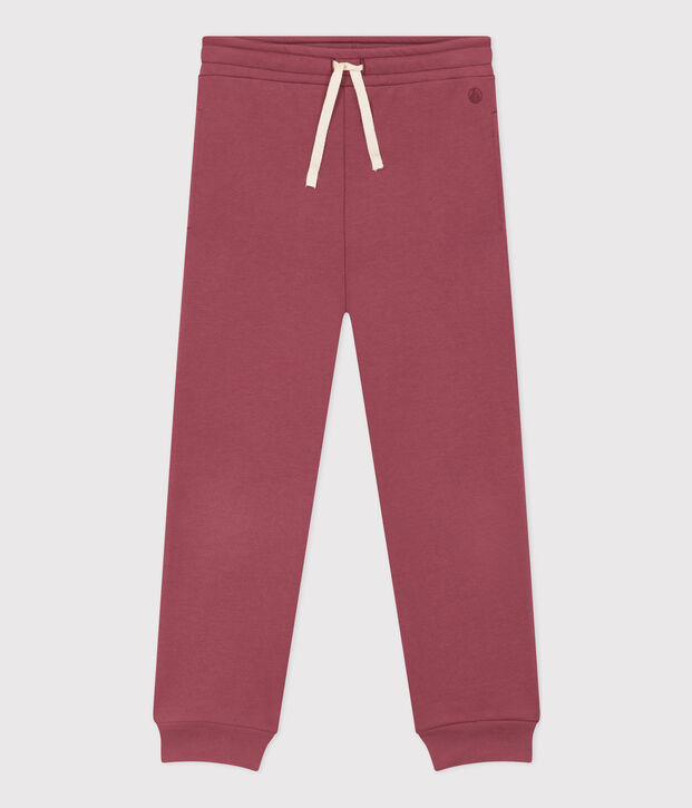 Kinder-Jogginghose aus Molton f&uuml;r M&auml;dchen braun