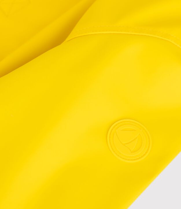 ikonisch Regenjacken aus PU f&uuml;r Kinder (unisex) gelb