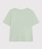 Damen-T-Shirt Le Boxy aus Baumwolle grün HERBIER