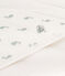 Baby-Badehandtuch weiss MARSHMALLOW/ HERBIER