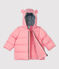 Baby-Anorak aus Polyester. rosa CHARME
