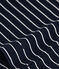 Damen-T-Shirt LE BOXY aus Baumwolle blau/weiss