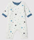 Langer Baby-Overall aus Rippstrick