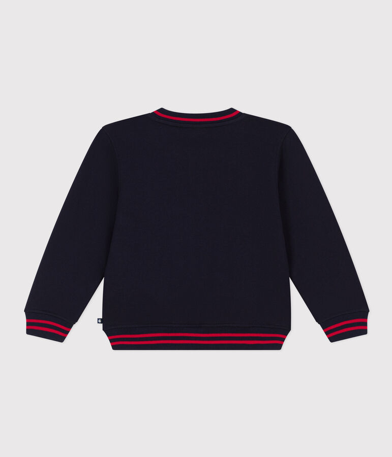 Teddy aus dichtem Jersey f&uuml;r Kinder/Jungen blau