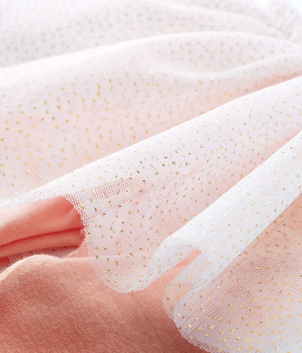 Baby-jeggingrock m&auml;dchen rosa/rosa