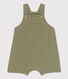 Kurze Baby-Latzhose aus Musselin