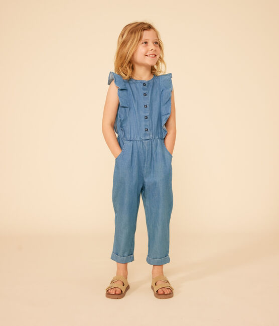 Overall Kinder/Mädchen blau DENIM CLAIR