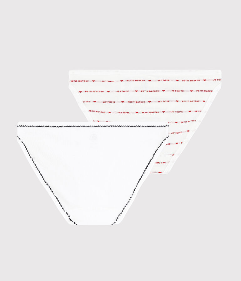 2er-Set Damenslips vielfarbig