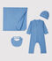 Baby-Geschenk-Set aus Bio-Baumwolle mit kleinem Sternenmotiv variante 1