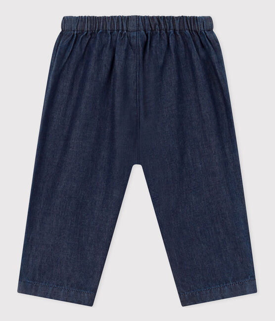 Baby-Hose aus leichtem Bio-Denim. blau DENIM
