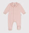 Strampler aus Nicki rosa SALINE