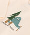 Langärmeliges Baby T-Shirt aus feinem Jersey naturfarben AVALANCHE
