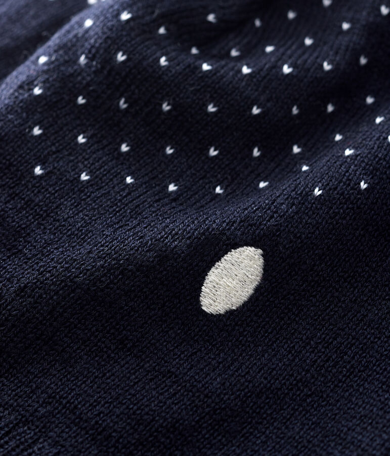 Baby-M&uuml;tze f&uuml;r M&auml;dchen/Jungen blau